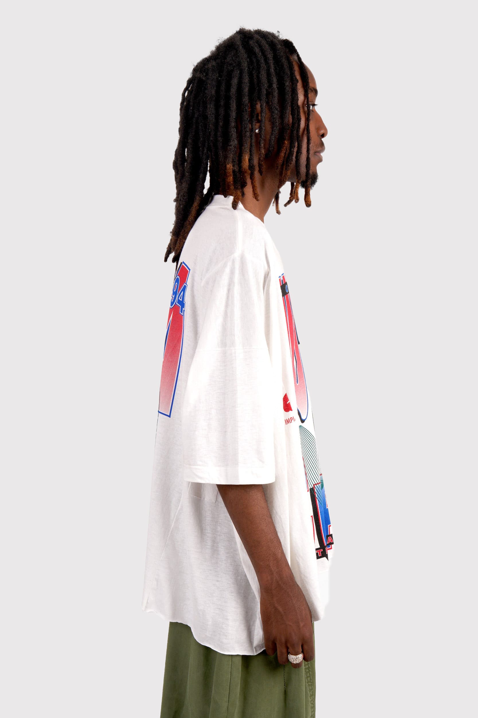 FO Baggy Tee - White – Joshua Samuels