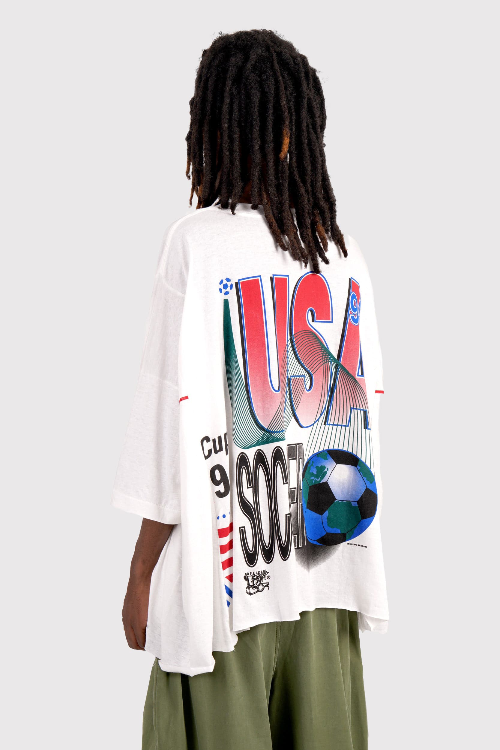 FO Baggy Tee - White – Joshua Samuels