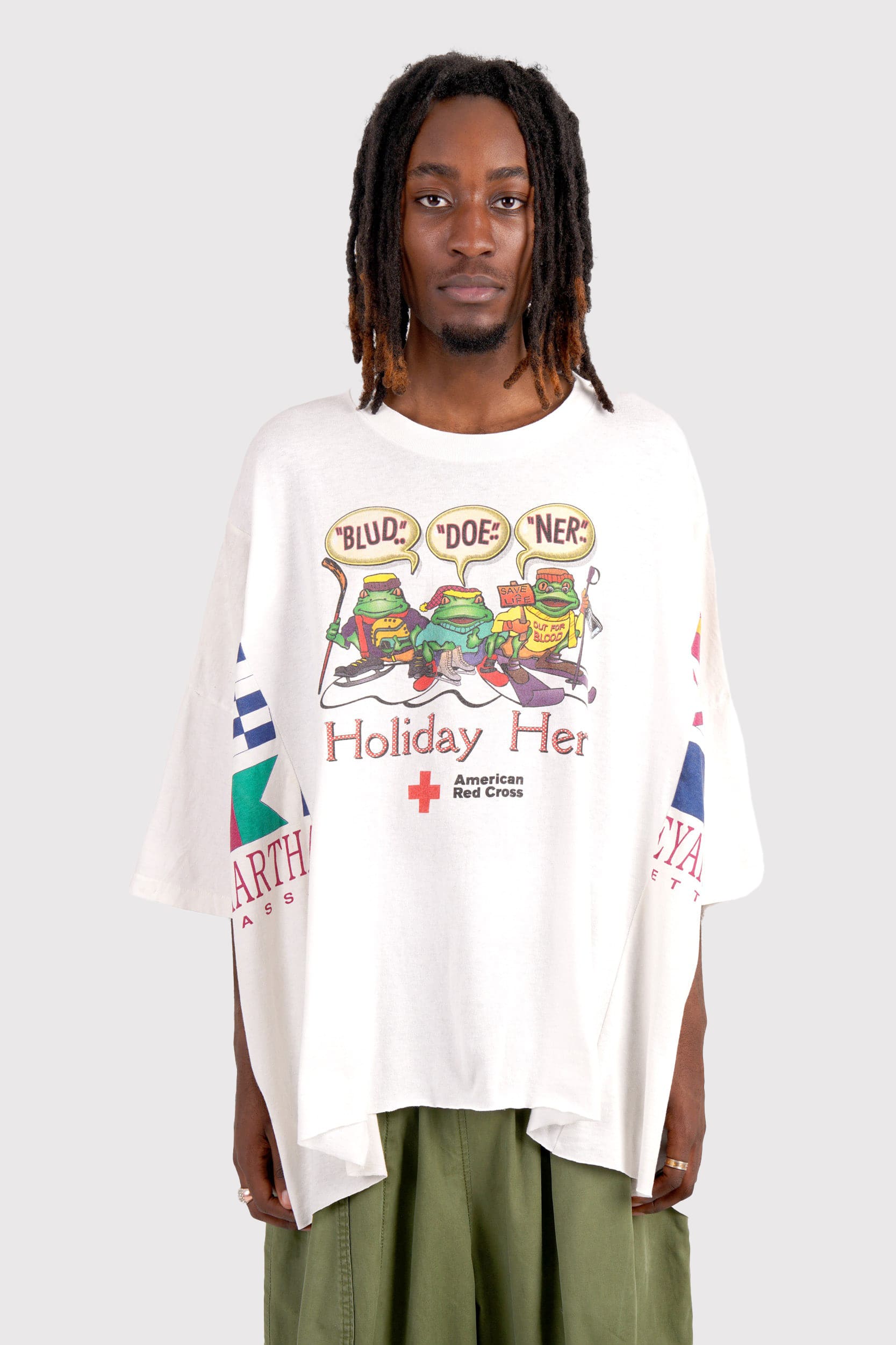 FO Baggy Tee - White – Joshua Samuels