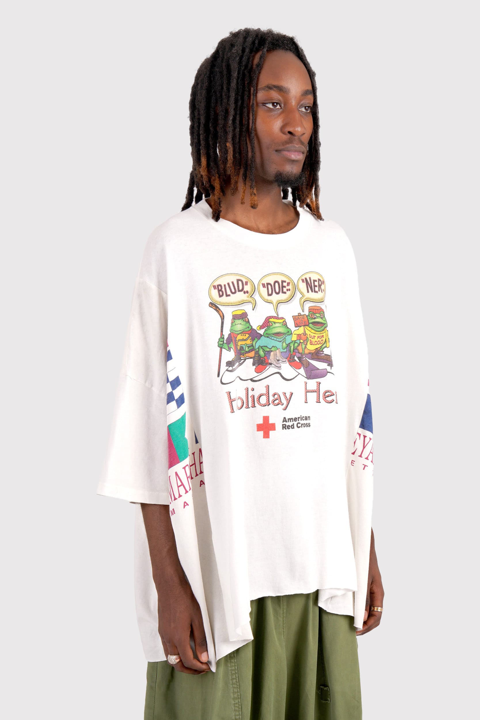 FO Baggy Tee - White – Joshua Samuels