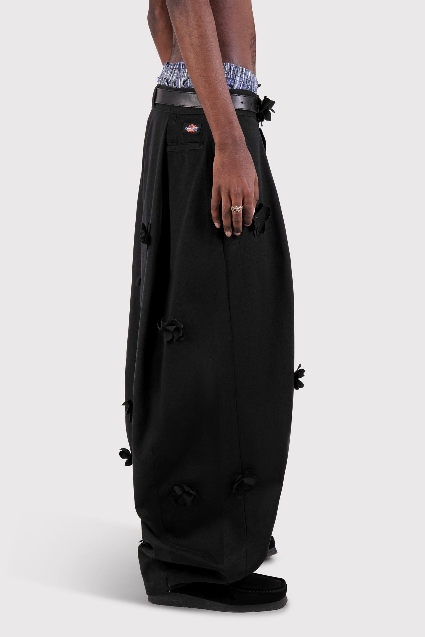 FO Baggy Trou - Black - Limited Mono Petal Edition