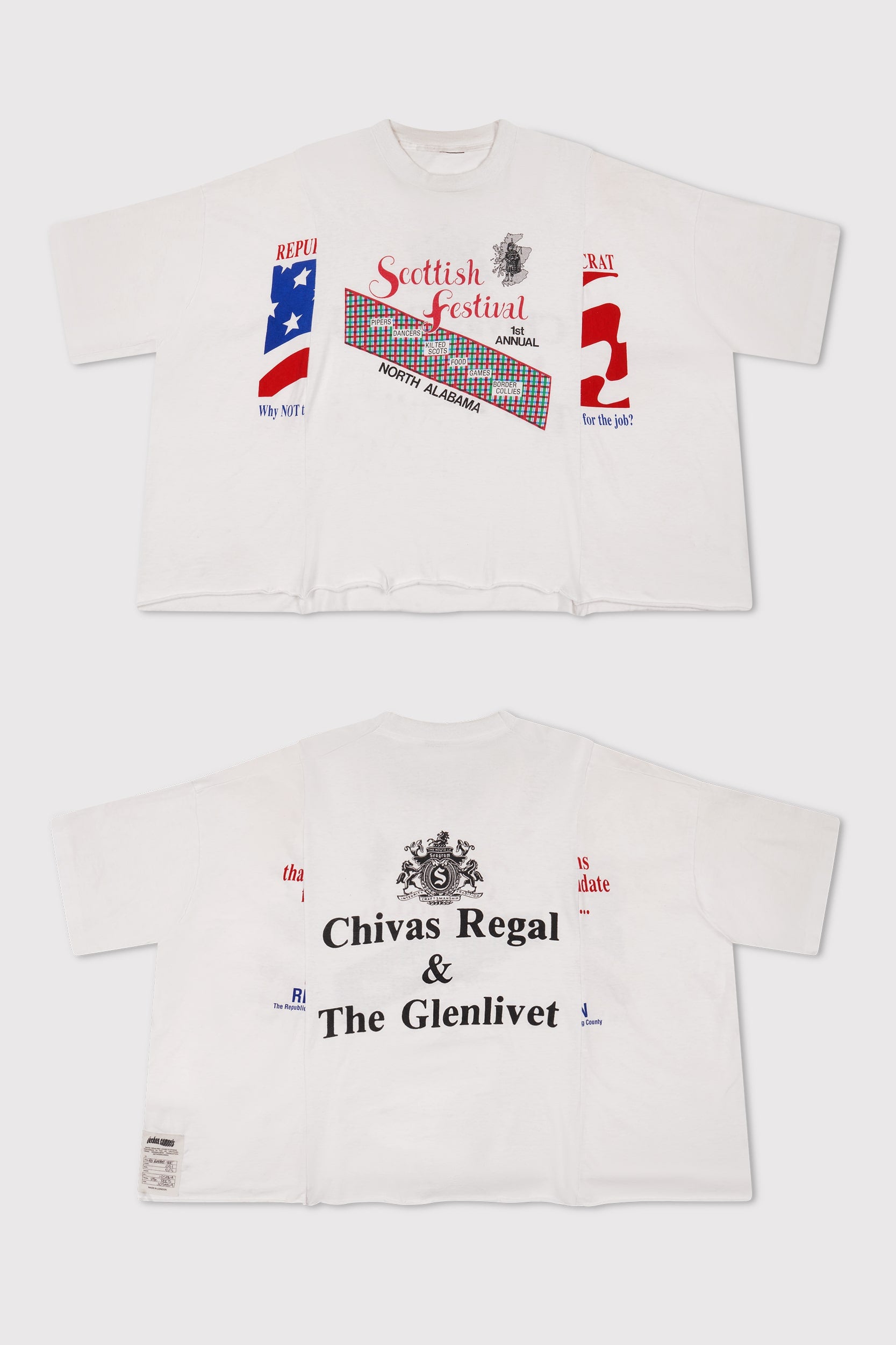 FO Baggy Tee - White – Joshua Samuels
