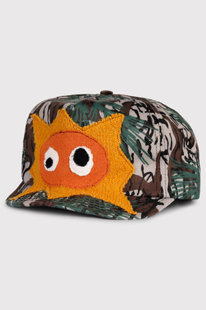 Whimsical Little Buggers Cap - Mustard