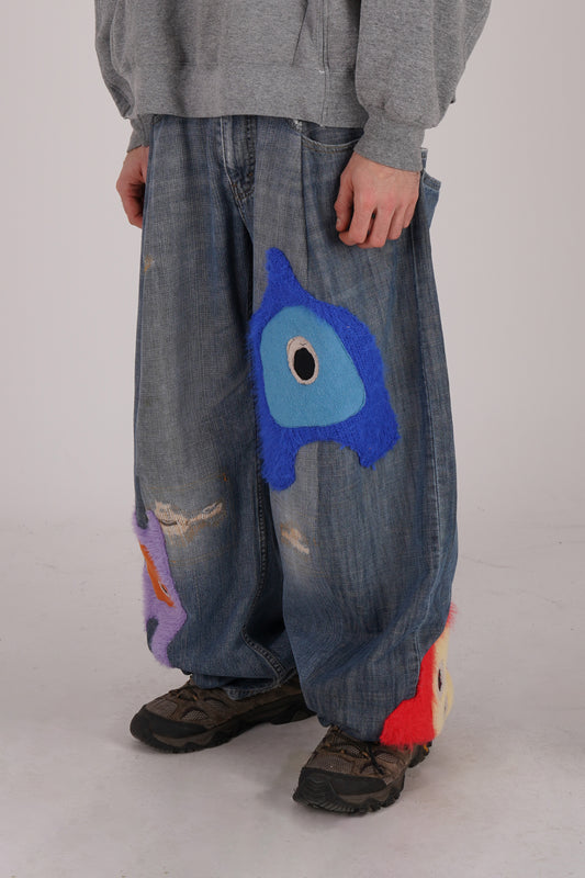 FO Baggy Jeans - Limited Bloody Scary Monsters Edition