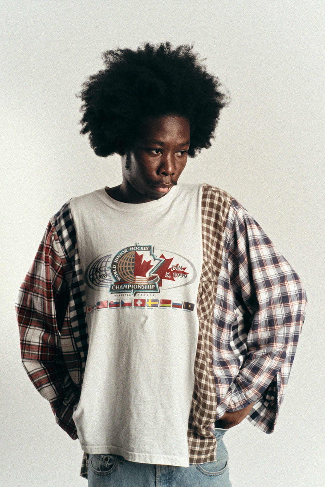 Four Flannel Tee