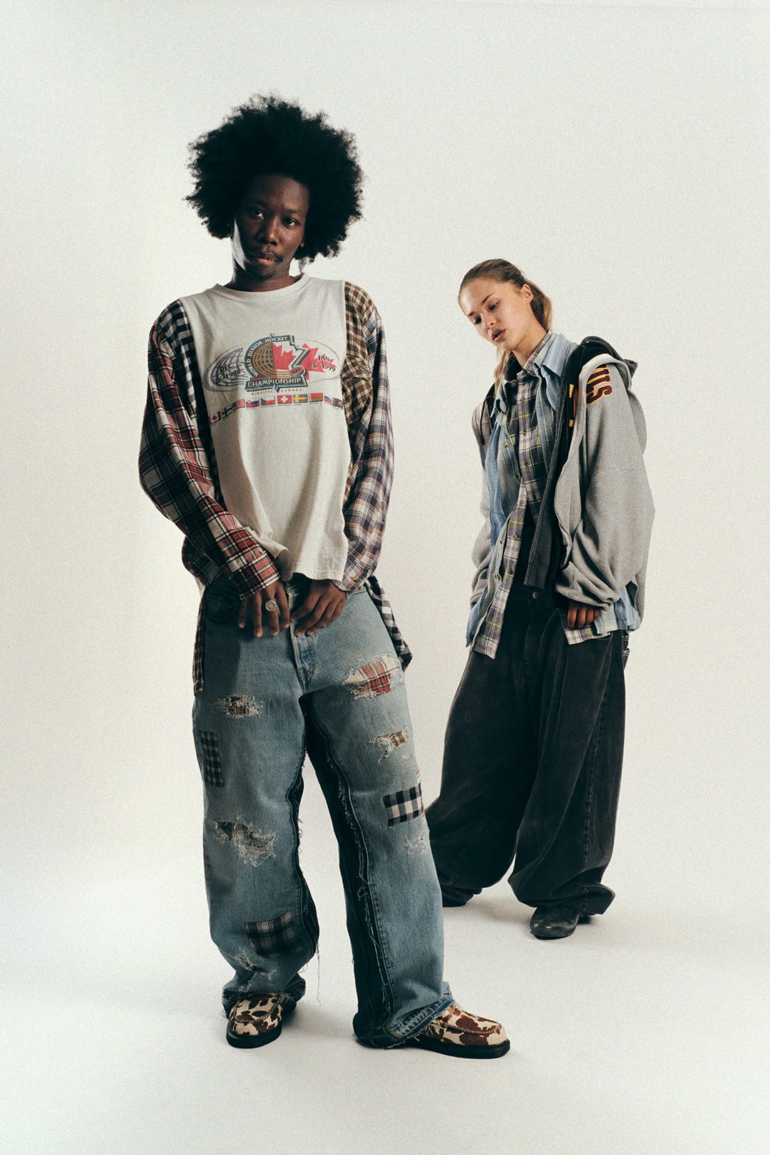 Funny Fam Jeans - Flannel Edition