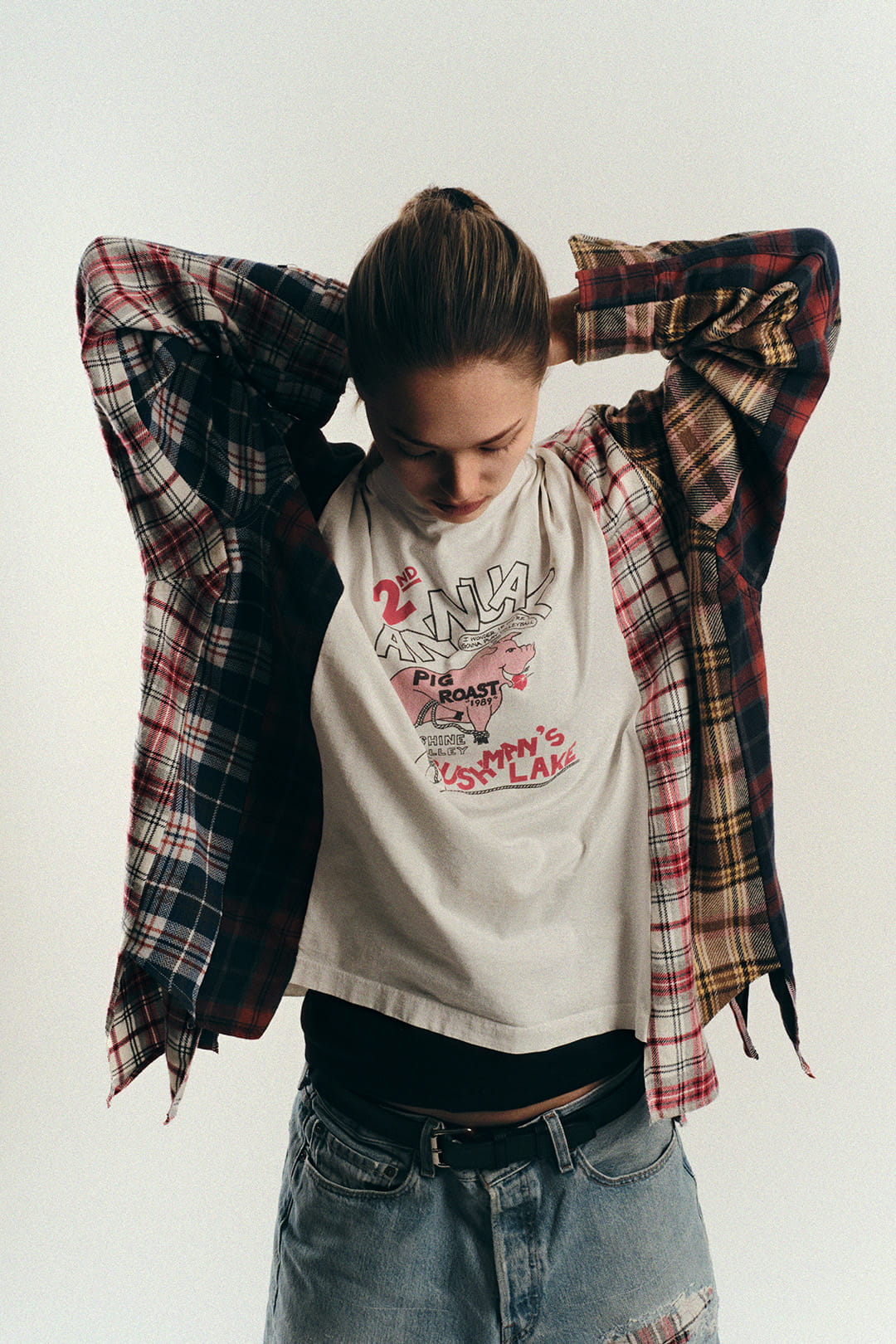 Four Flannel Tee