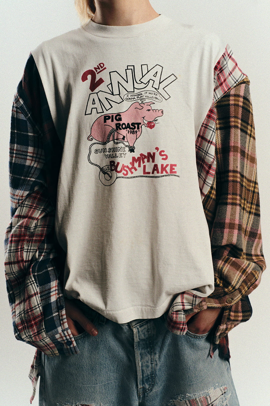 Four Flannel Tee