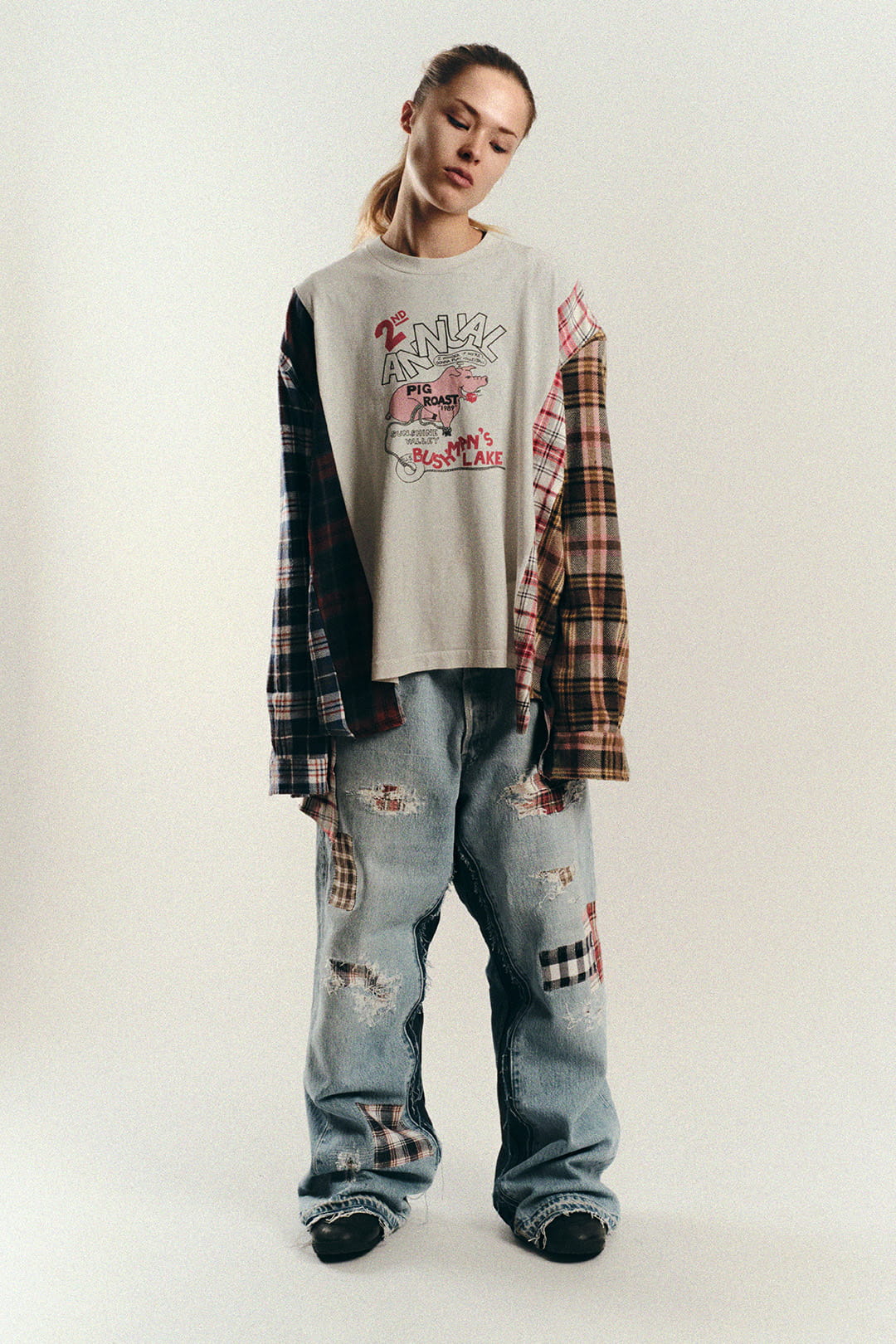 Funny Fam Jeans - Flannel Edition