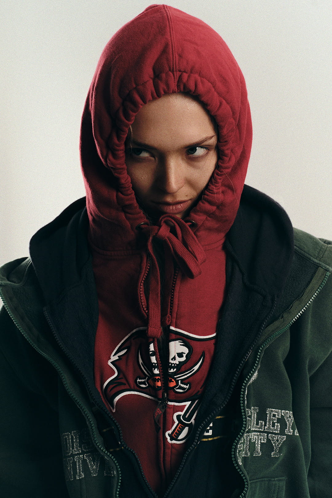 Triple Zip Hood - Multi