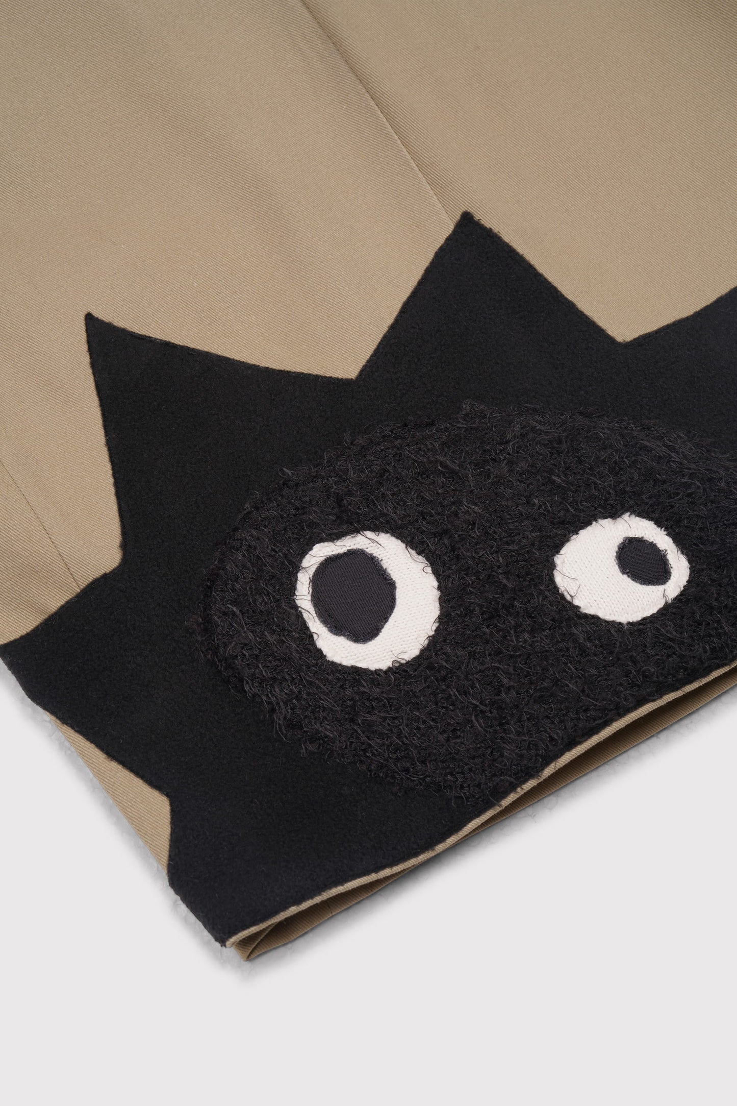 FO Baggy Shorts - Beige - Limited Whimsical Little Bugger Edition - Charcoal