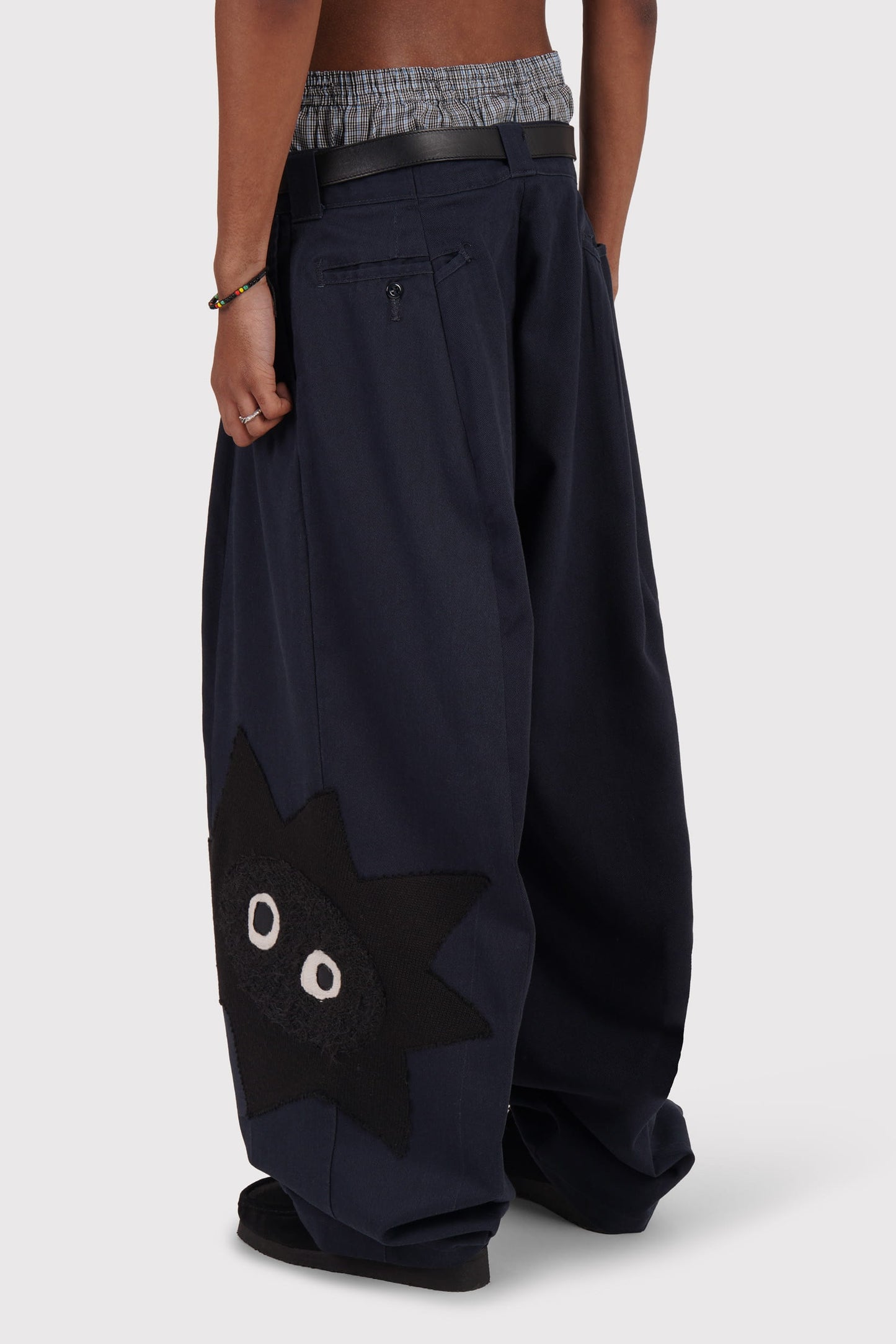 FO Baggy Trou - Navy - Limited Whimsical Little Bugger Edition - Charcoal