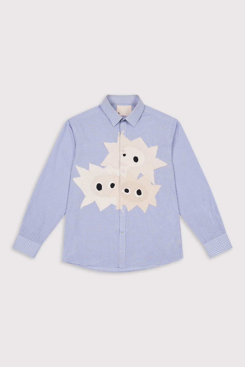 Whimsical Little Buggers Shirt: Bone