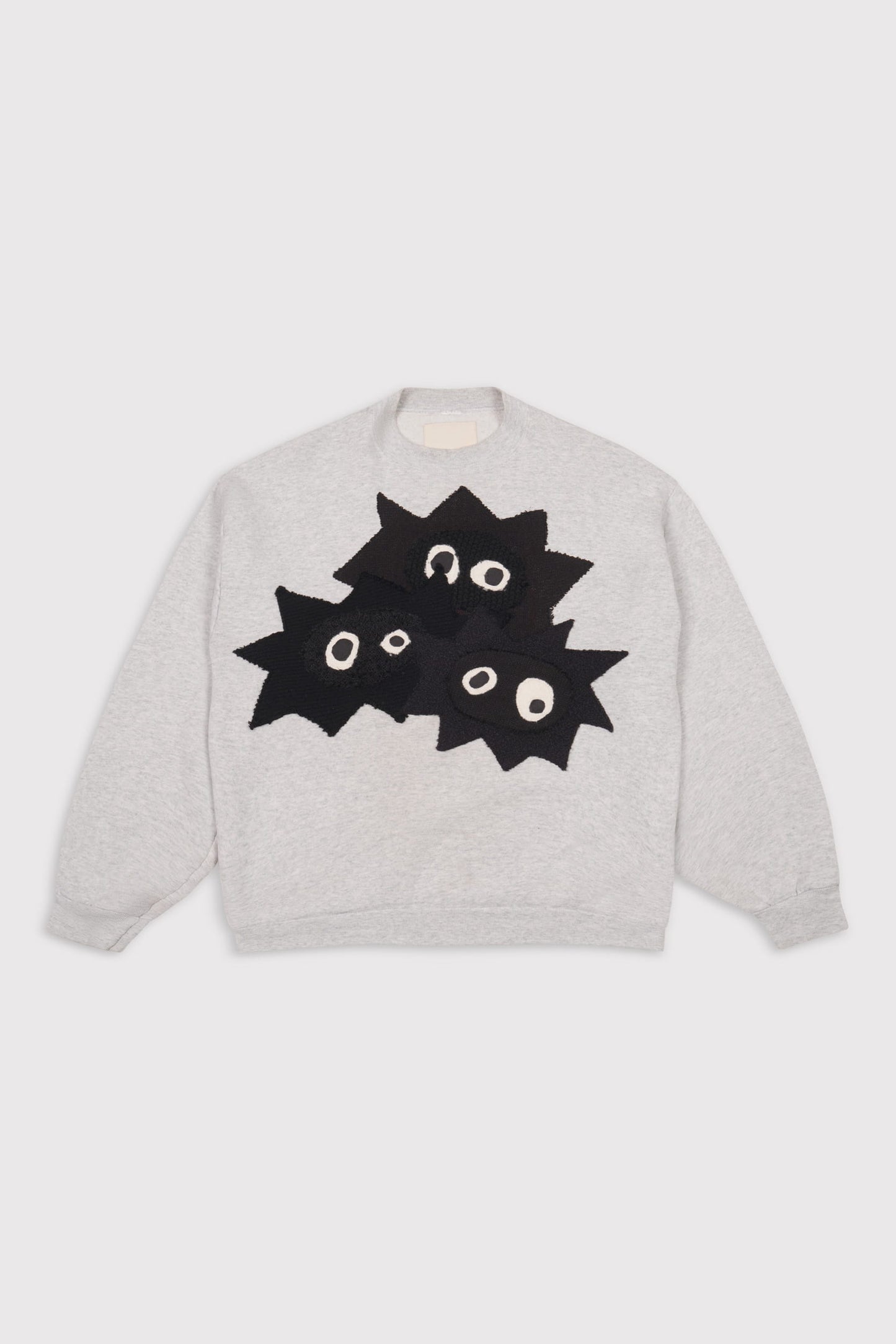 Whimsical Little Buggers Crew - Charcoal