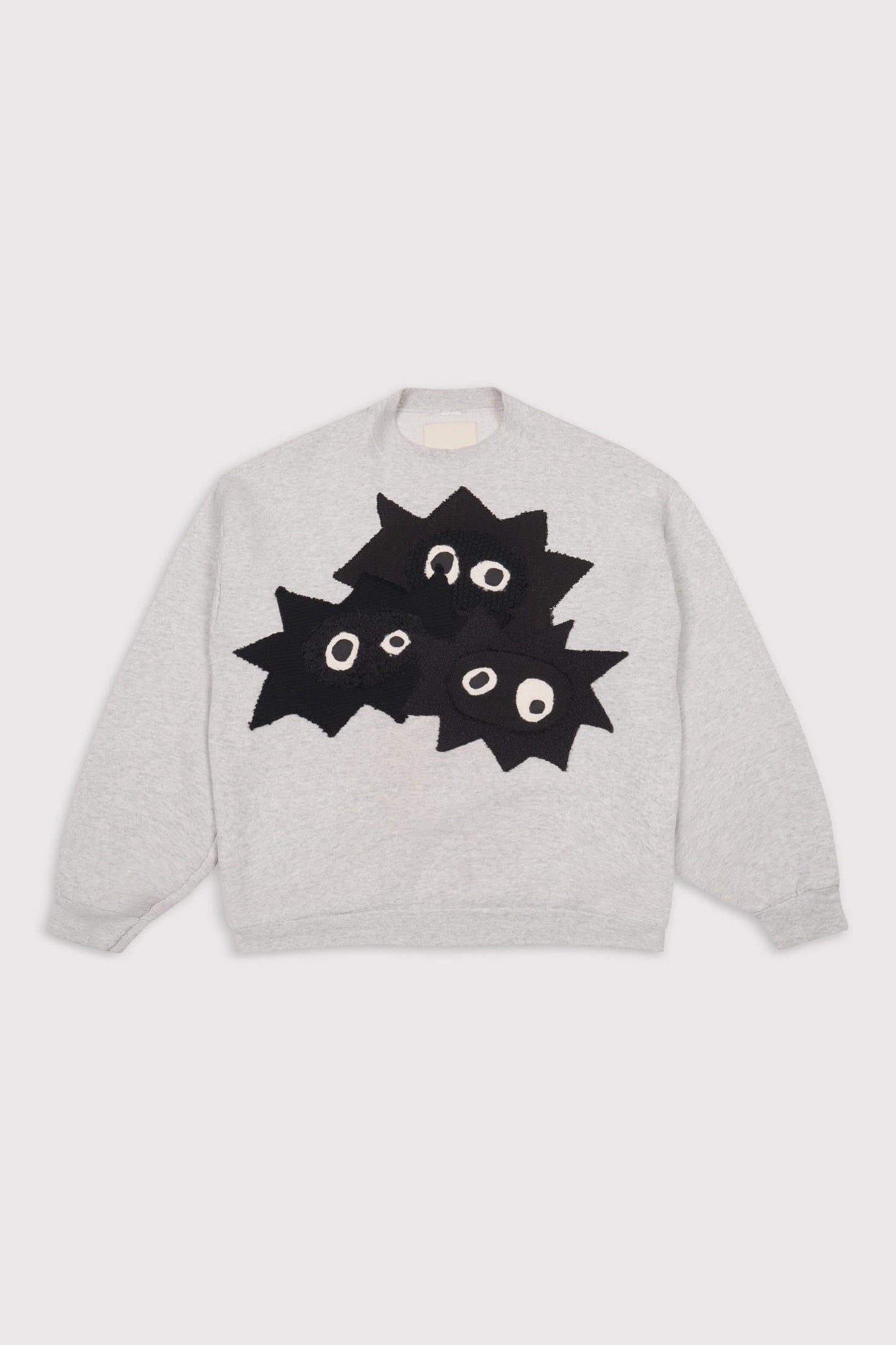 Whimsical Little Buggers Crew - Charcoal