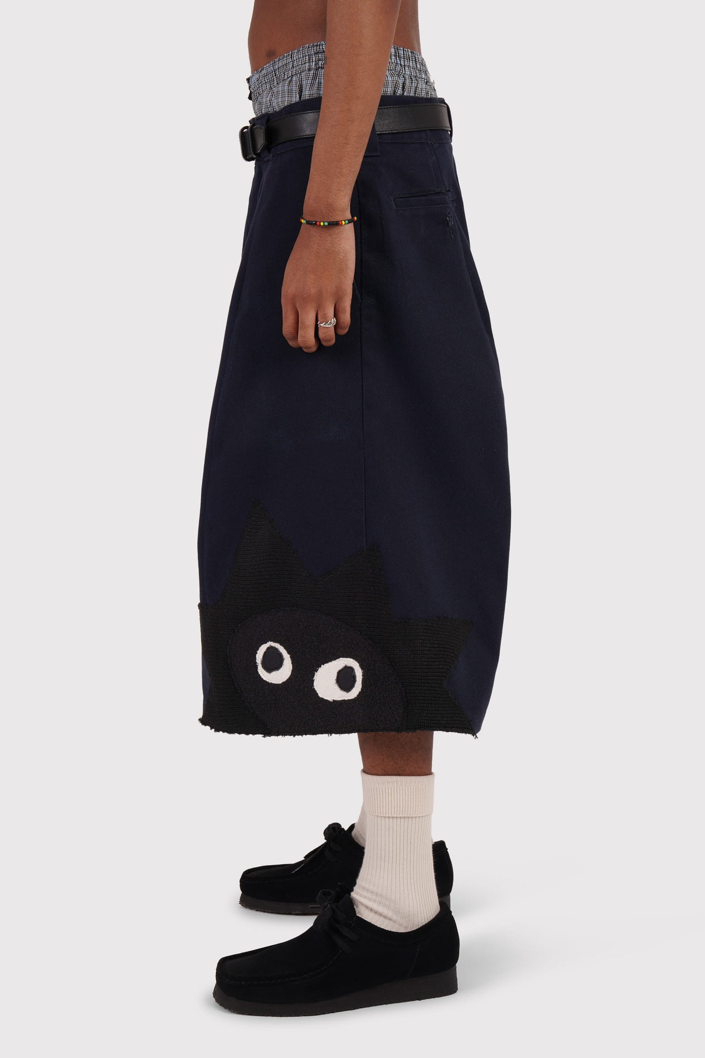 FO Baggy Shorts - Navy - Limited Whimsical Little Bugger Edition - Charcoal