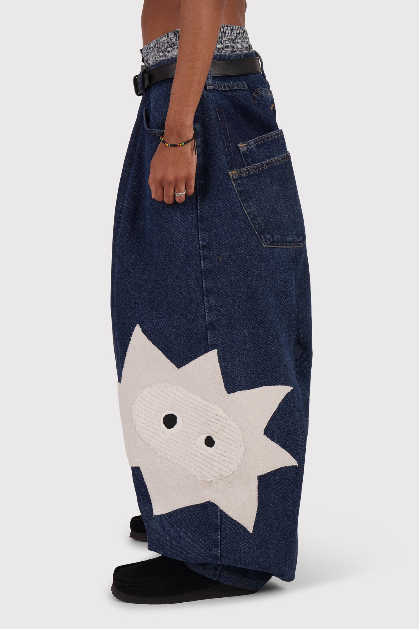 FO Baggy Jeans - Limited Whimsical Little Bugger Edition - Bone